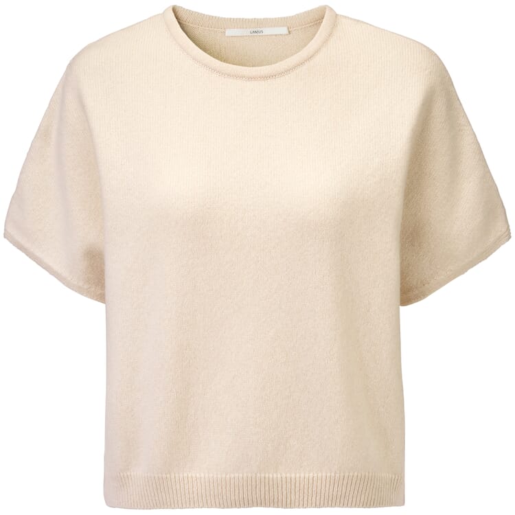 Ladies knitted sweater, Natural white
