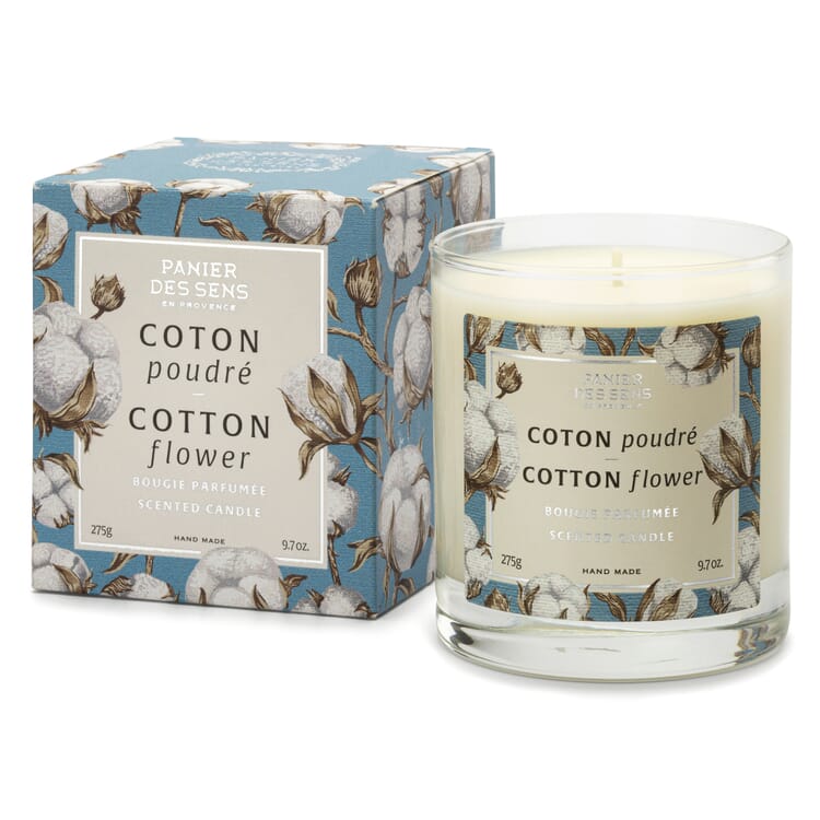Scented candle, Cotton flower