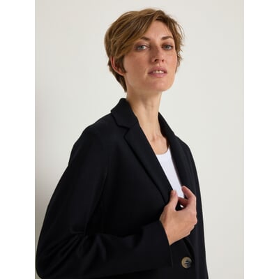 Casual Dames Blazer - Diverse Kleuren - Katoenmix, V-Hals, Lange Mouwen - Ideaal voor Lente/Zomer main image 0