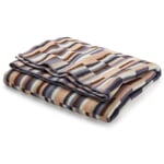 Ida lambswool blanket Blue