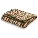 Ida lambswool blanket Green