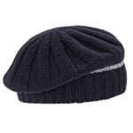 Plaid en laine d'agneau pour femmes, bleu foncé