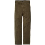 Pantalon à cordon pour hommes Olive