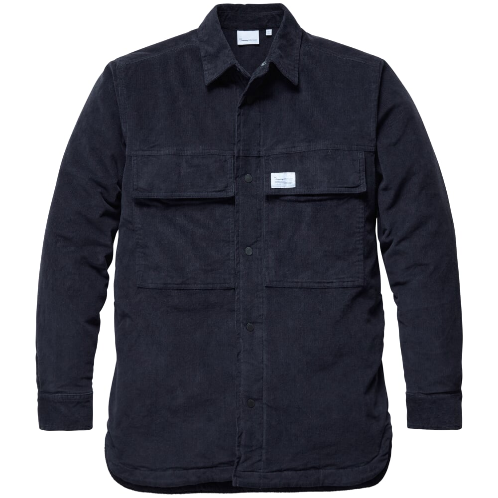 Men shirt jacket corduroy lined, Dark blue | Manufactum