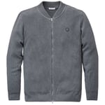 Veste piquée pour hommes Gris foncé