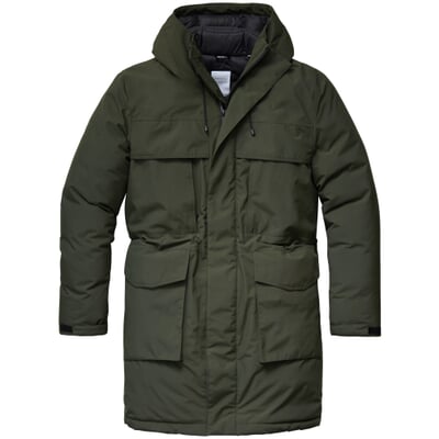 Herren-Winterparka, Dunkelgrün Manufactum