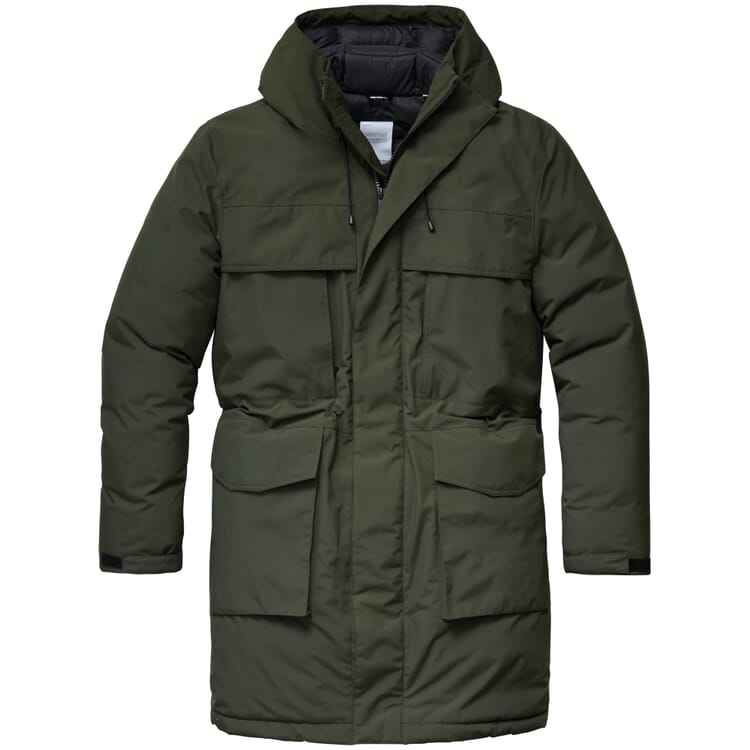 Vinterparka til mænd, Dark green