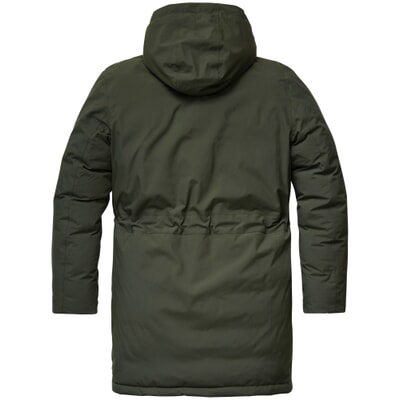 Winter Parka Parka Herren Kapuze Herren-Winterparka, Dunkelgrün