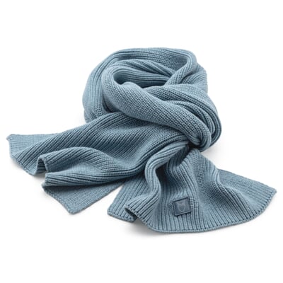 Ribbed Knit Scarf - 100% Organic Cotton