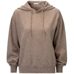 Hoodie en tricot pour femmes Naturel