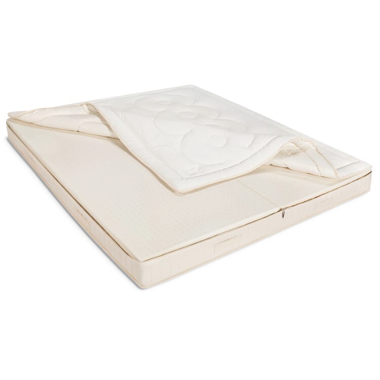 Matelas en latex naturel 160 × 200 cm, fixe / fixe
