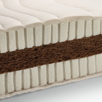 Naturlatex-Matratze 160 × 200 cm, mittelfest / mittelfest | Manufactum