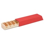 Pillendoos Monoliet 7 compartimenten Rood