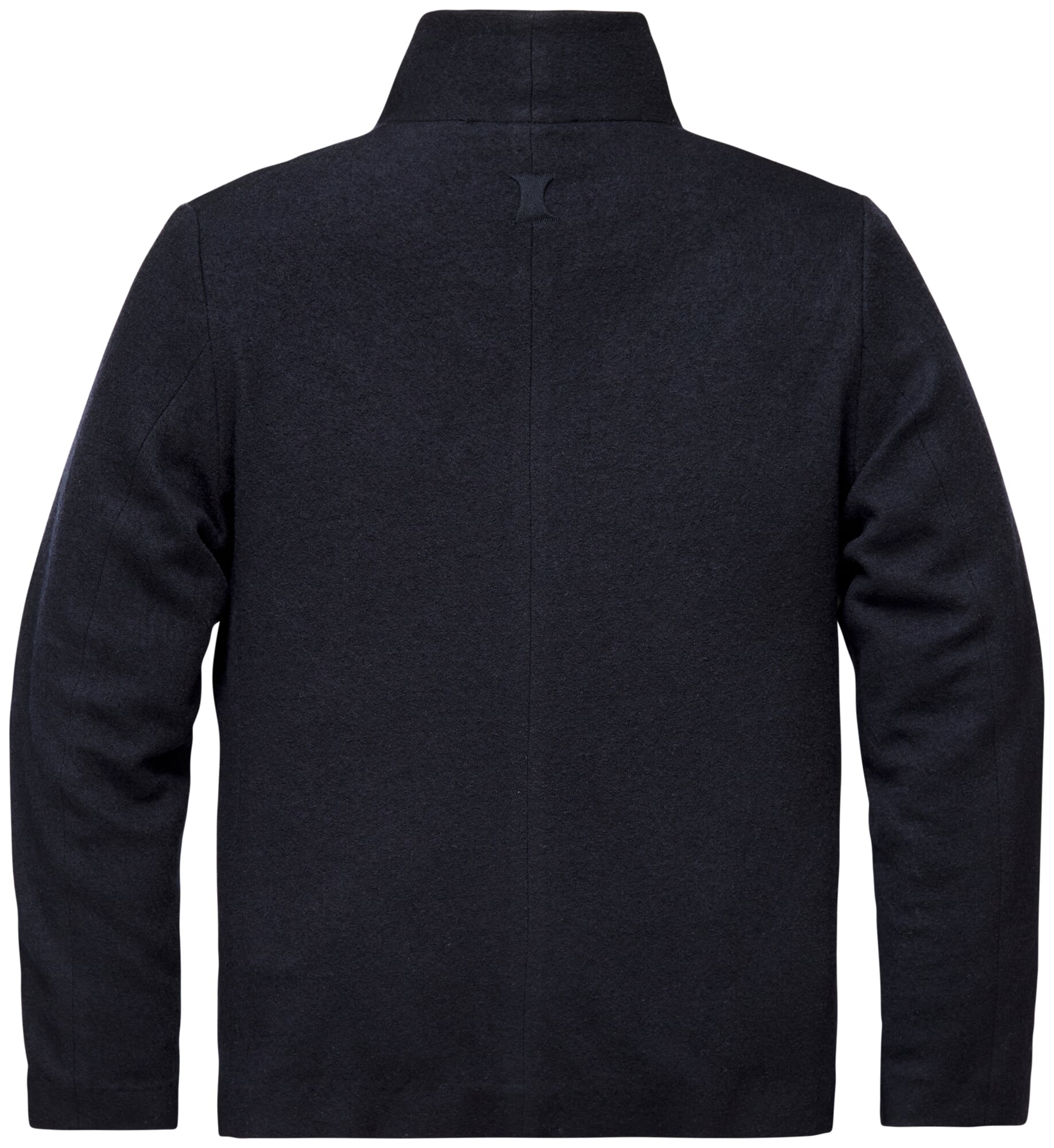Men jacket stand up collar wool, Dark blue | Manufactum