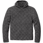 Hoodie en tricot pour hommes Mélange noir