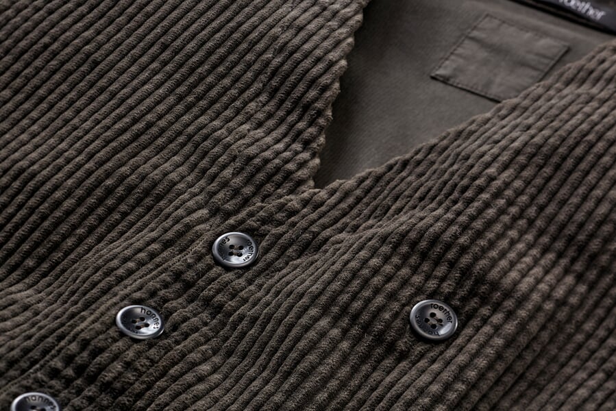 Gilet de corps pour hommes Anthracite, vue détaillée
