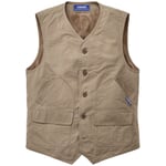 Herengilet gevoerd Beige