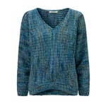 Ladies reversible sweater Multicolor