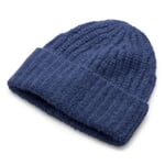 Ladies knitted cap, blue