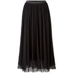 Ladies tulle skirt long Black
