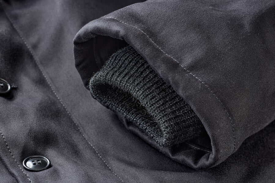 Herren-Deckjacket 1944 Anthrazit, Detailsicht