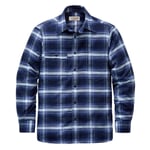 Flannelskjorte til mænd 1937 ternet Blue