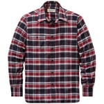 Men's flannel shirt 1937 plaid Red