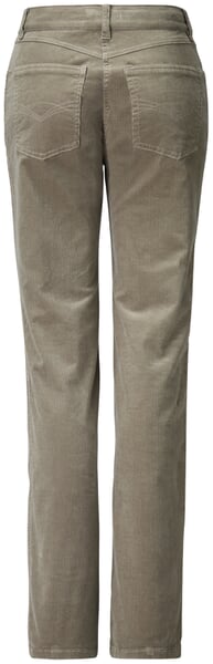 Women’s slim-leg corduroy pants Medium gray