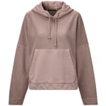 Sweat à capuche en coton pour femme Rose