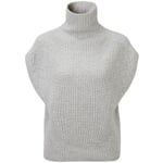 Ladies turtleneck sweater Light gray