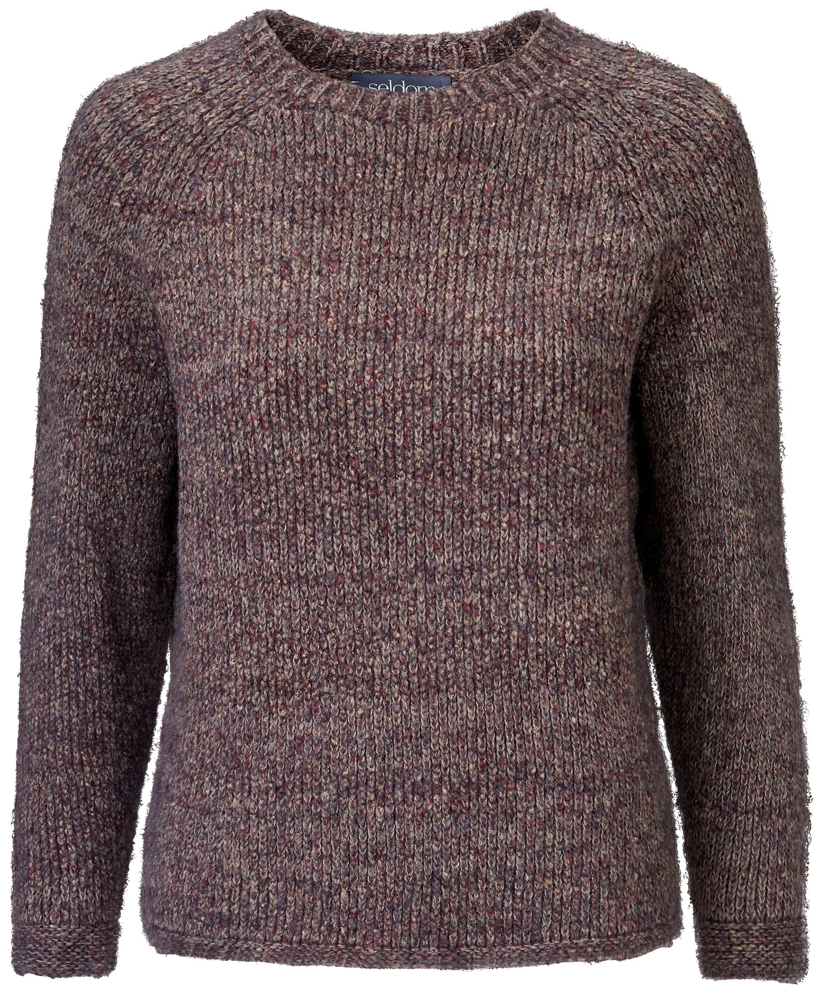 Ladies round neck sweater Multicolor Manufactum