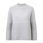 Pull pour femme Turtleneck Gris clair