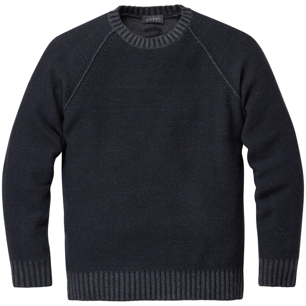 Men raglan sweater, Dark blue Manufactum