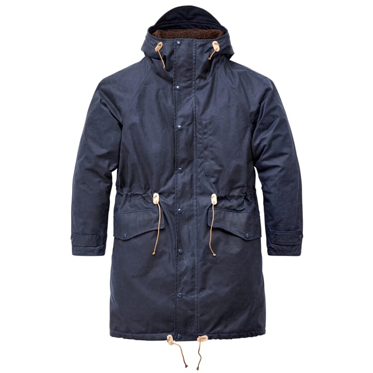 Parka pour homme avec doublure, Bleu foncé