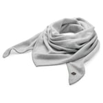 Sciarpa triangolare unisex, ecru