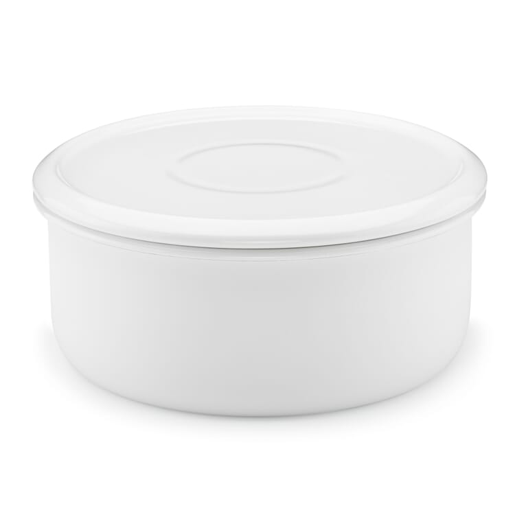 Bread and pastry box enamel