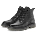 Bottes à lacets pour hommes doublées Noir