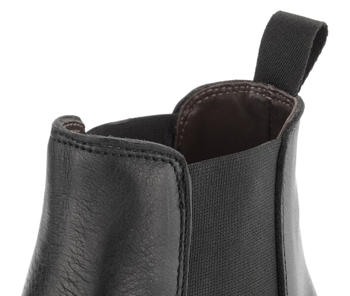 Damen-Stiefelette Schwarz, Detailsicht