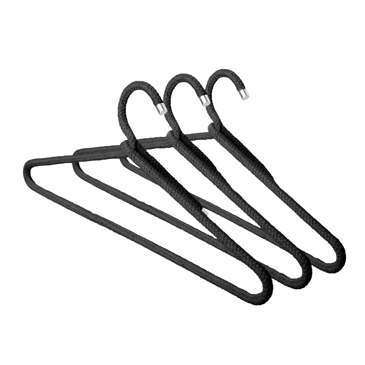 Coat Hanger Rope Hanger, Black Manufactum