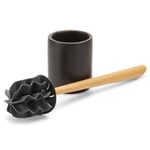 Loowy toilet brush without bristles Black