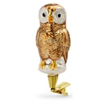 Verre Lauschaer hibou traditionnel brun