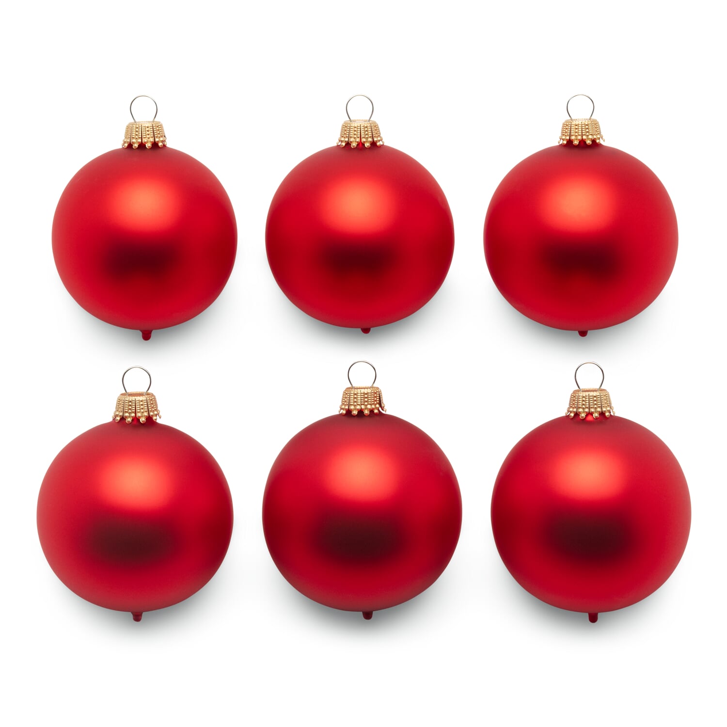 Miniature Christmas Decorations From Lauscha 5 Reflex Balls 