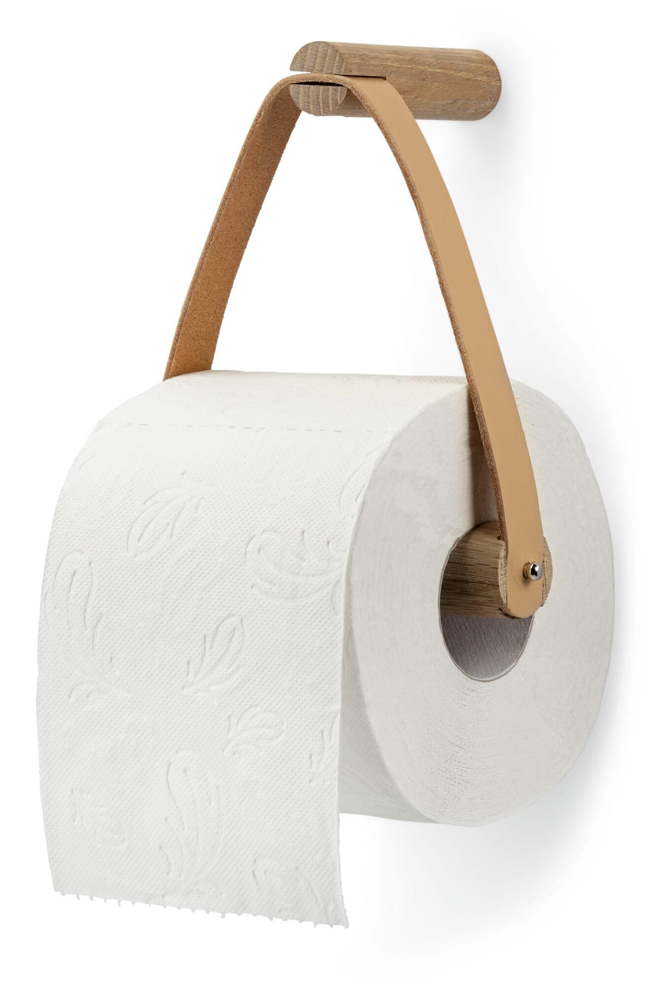 Modern White Toilet Paper Holder