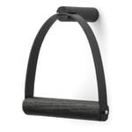 Moderne toiletrulleholder Sort