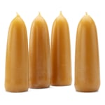 Candele dell'Avvento in cera d'api Naturale