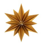 Étoile de Noël en bois Marron 36 cm