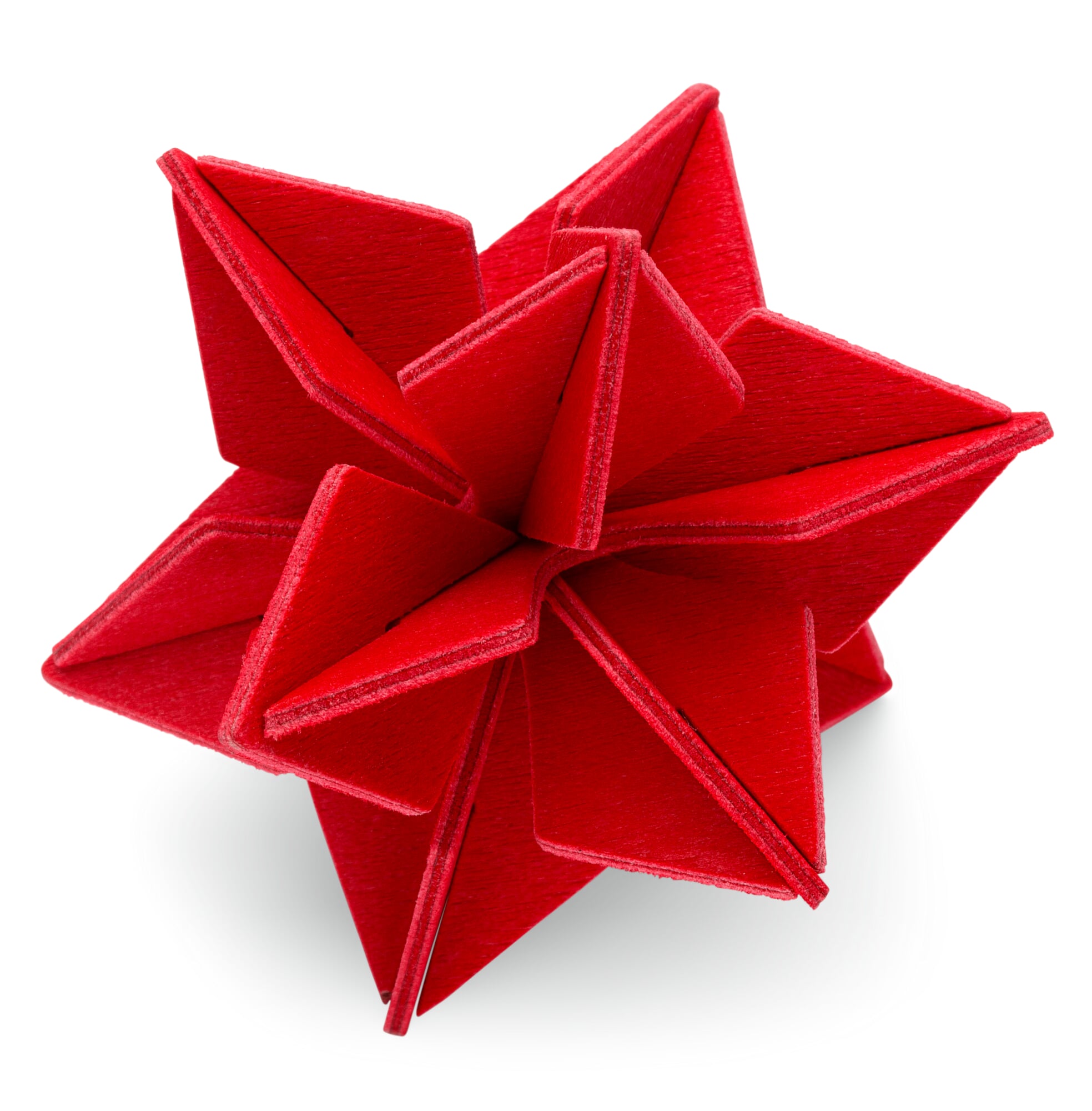 Étoile En Bois à Personnaliser 21,5 X 2,5 Cm - Décoration De Noël, Amovible, DIY
