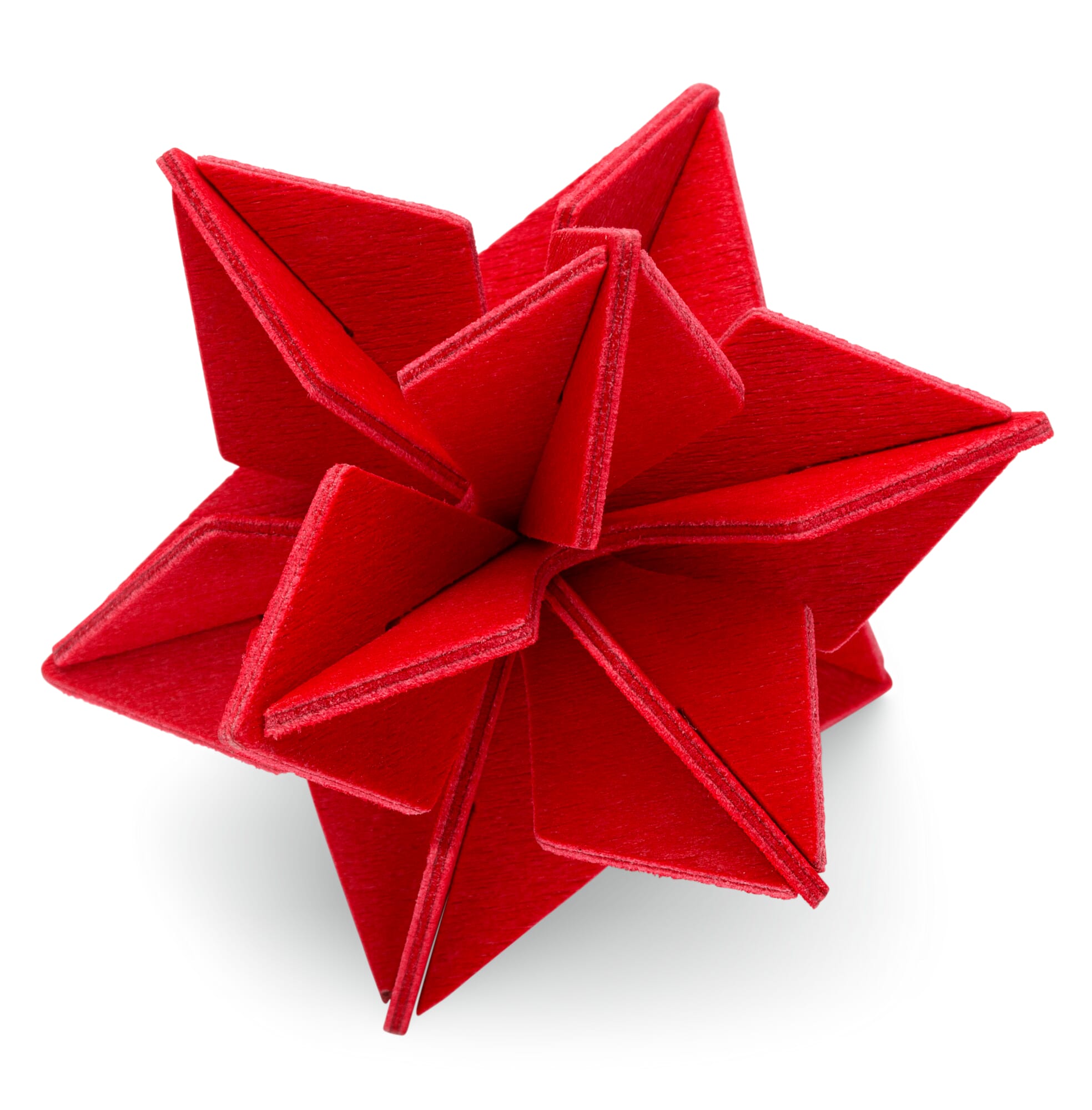 Stars wood small, Red | Manufactum