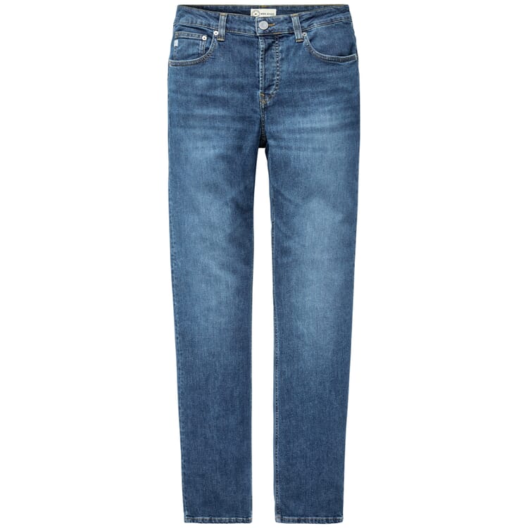 Heren Jeans Regular Bryce, Denimblauw