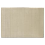 Tapis à poils courts Beige clair 200 × 300 cm